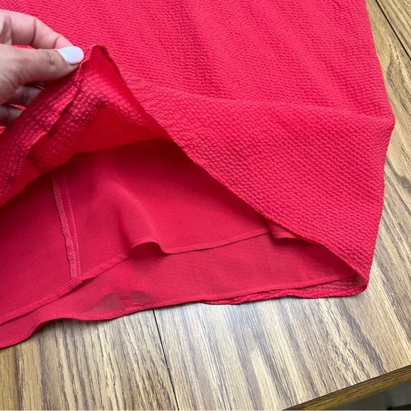 Hatch The Slouch Dress in Punch, Silk Blend - Picture 8 of 12